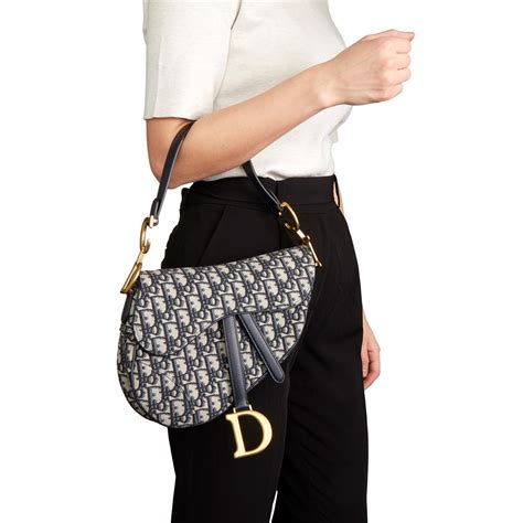 dior bag monogram|dior saddle bag second hand.